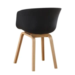 mobiliario-contract-sillon awak madera curvada polipropileno negro 1